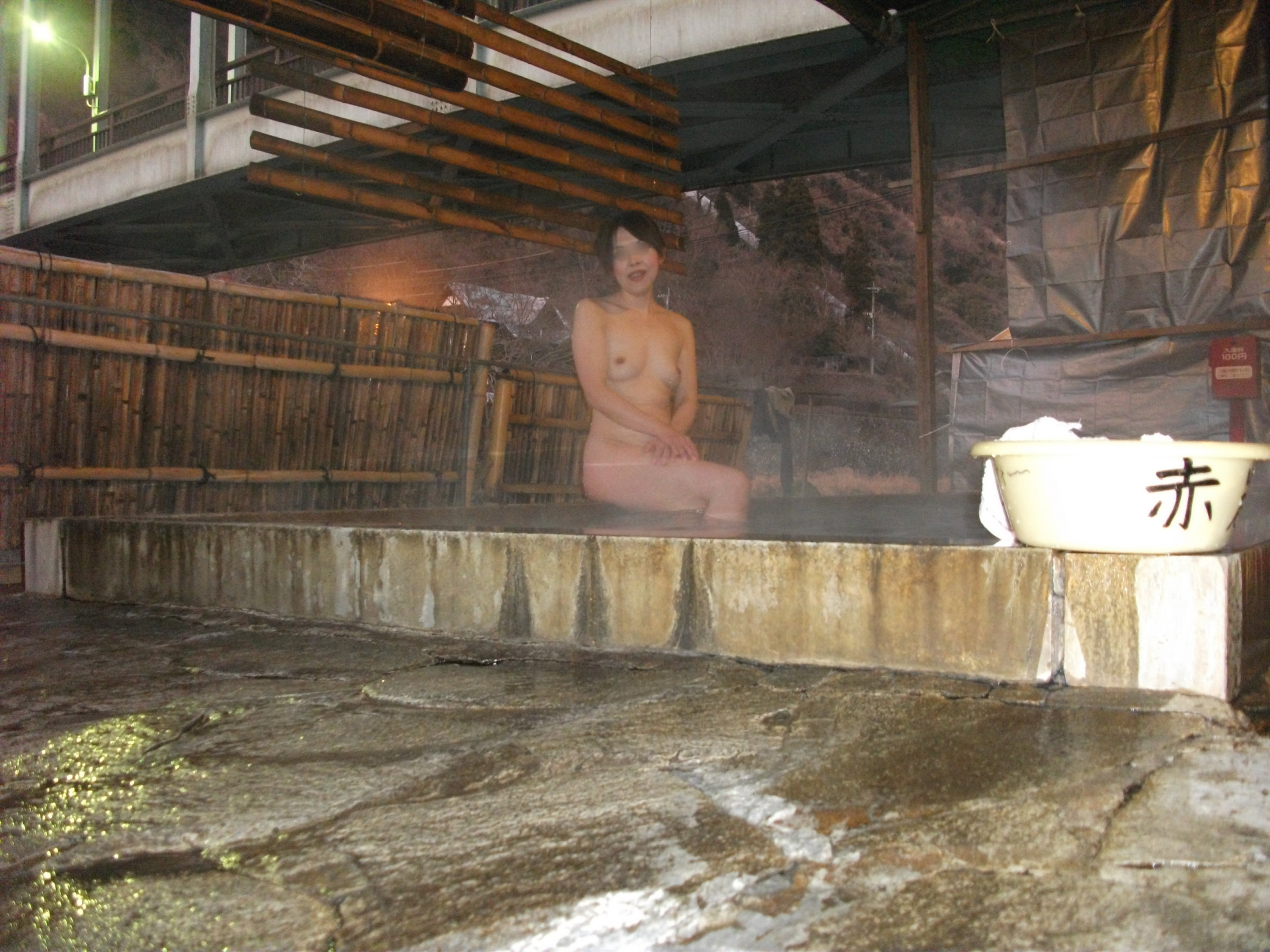 40歳妻　九州某所の温泉にての画像その1