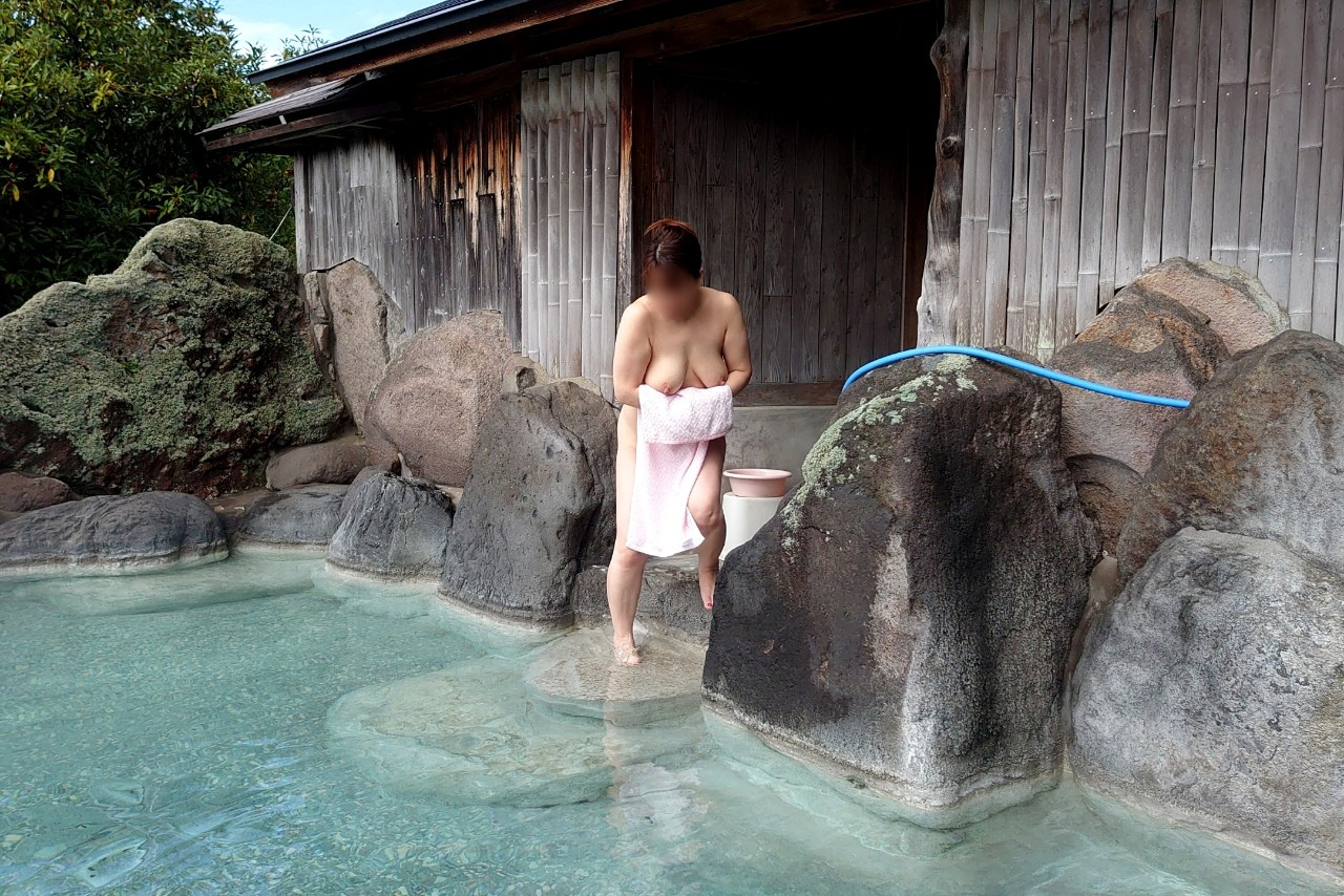 久しぶりの混浴熟姫の画像その4