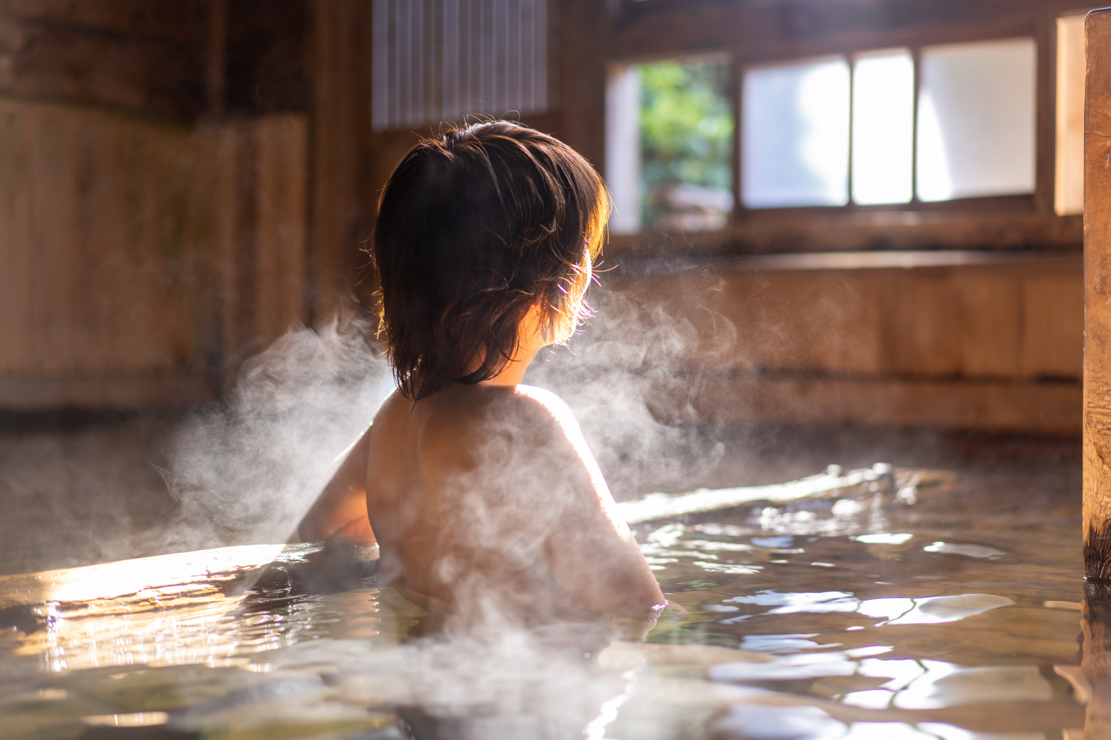 アートな温泉の画像その1