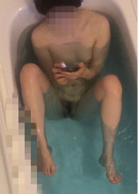 妻の入浴タイム