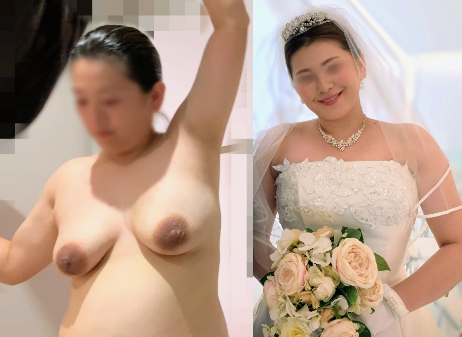 ドレスの妻と婬れる妻。の画像その1