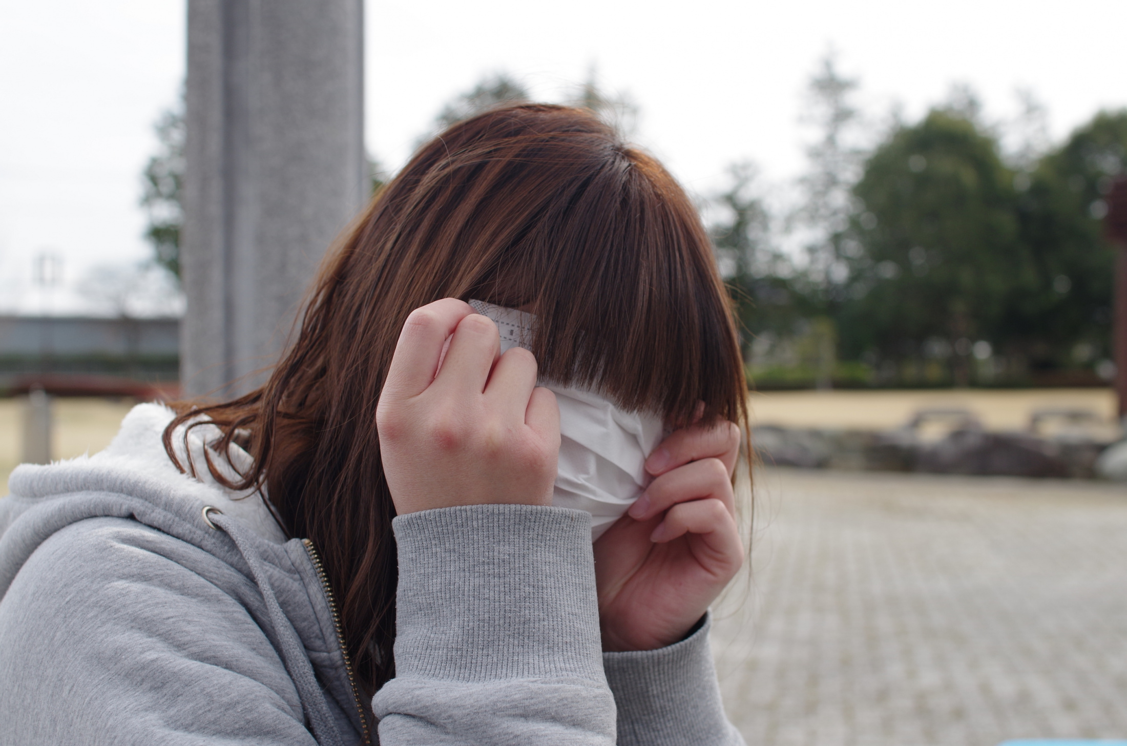 お花見露出　つづきの画像その1