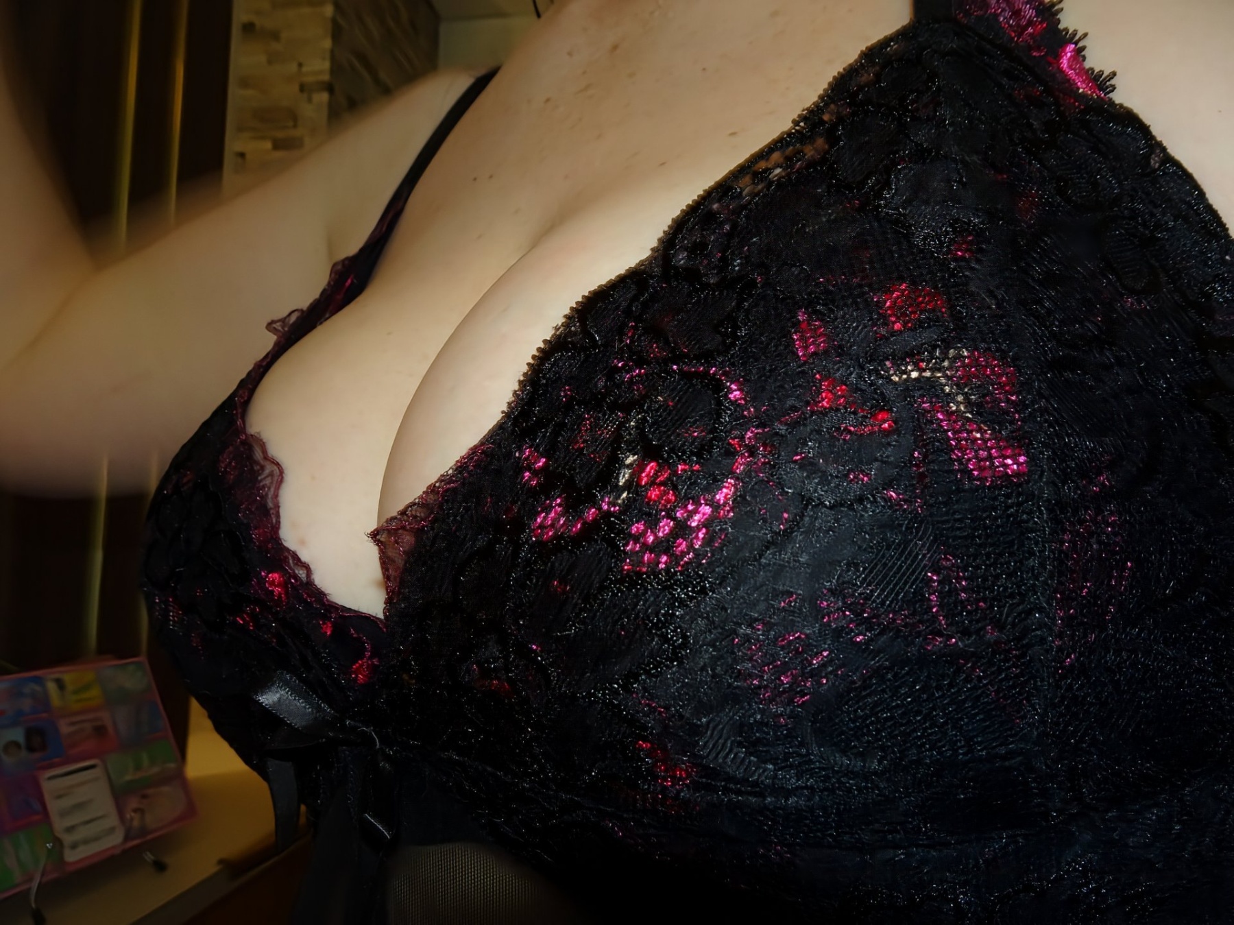 太っちょおばさんの下着姿の画像その5