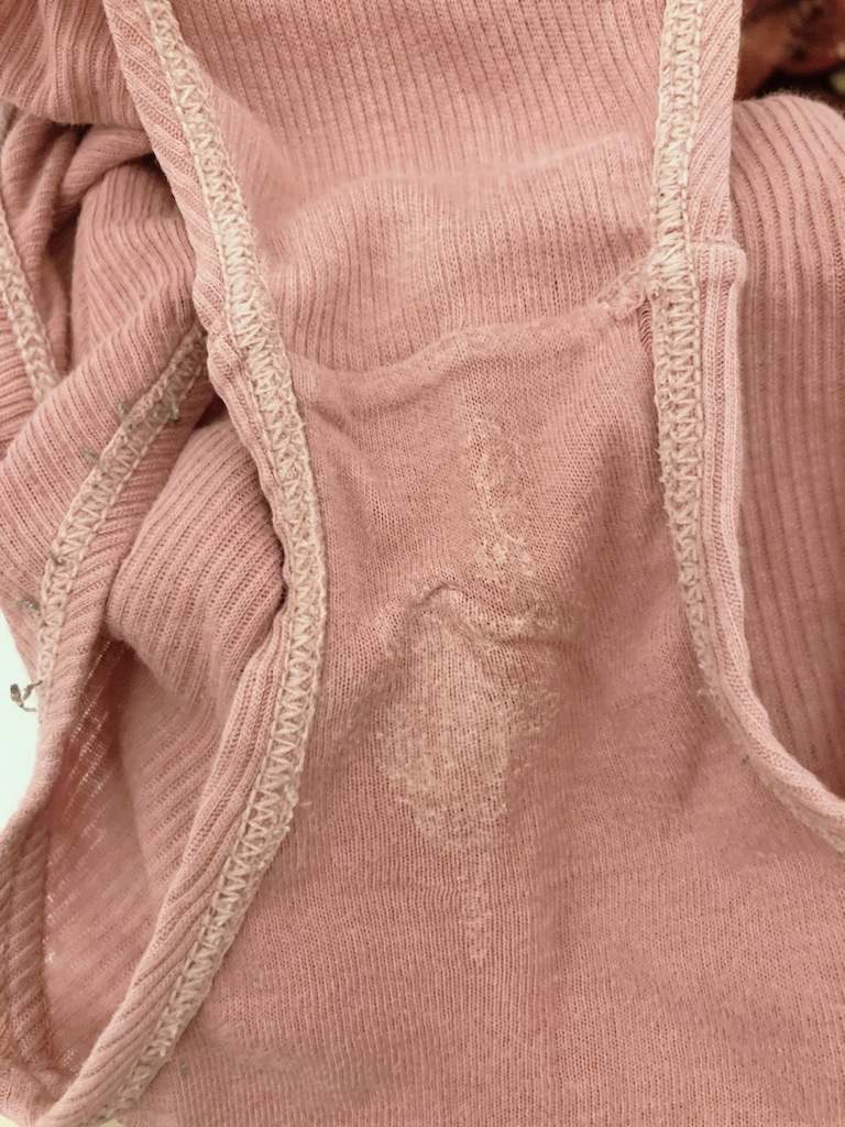 パンツ着用画像と脱ぎたて画像の画像その4