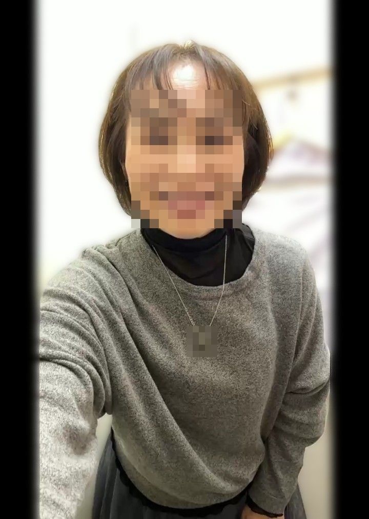 日課の職場で自撮りシリーズの画像その1