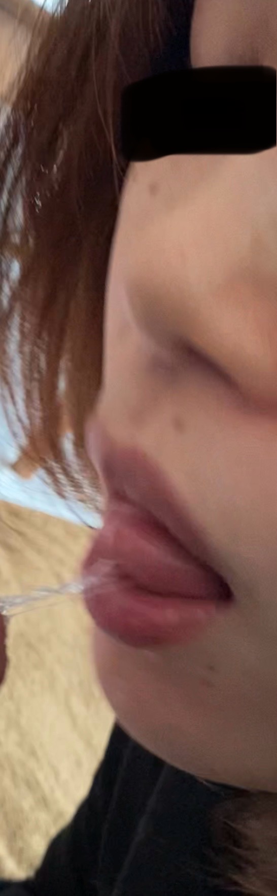 興奮すると糸ひきながら舐めますの画像その1