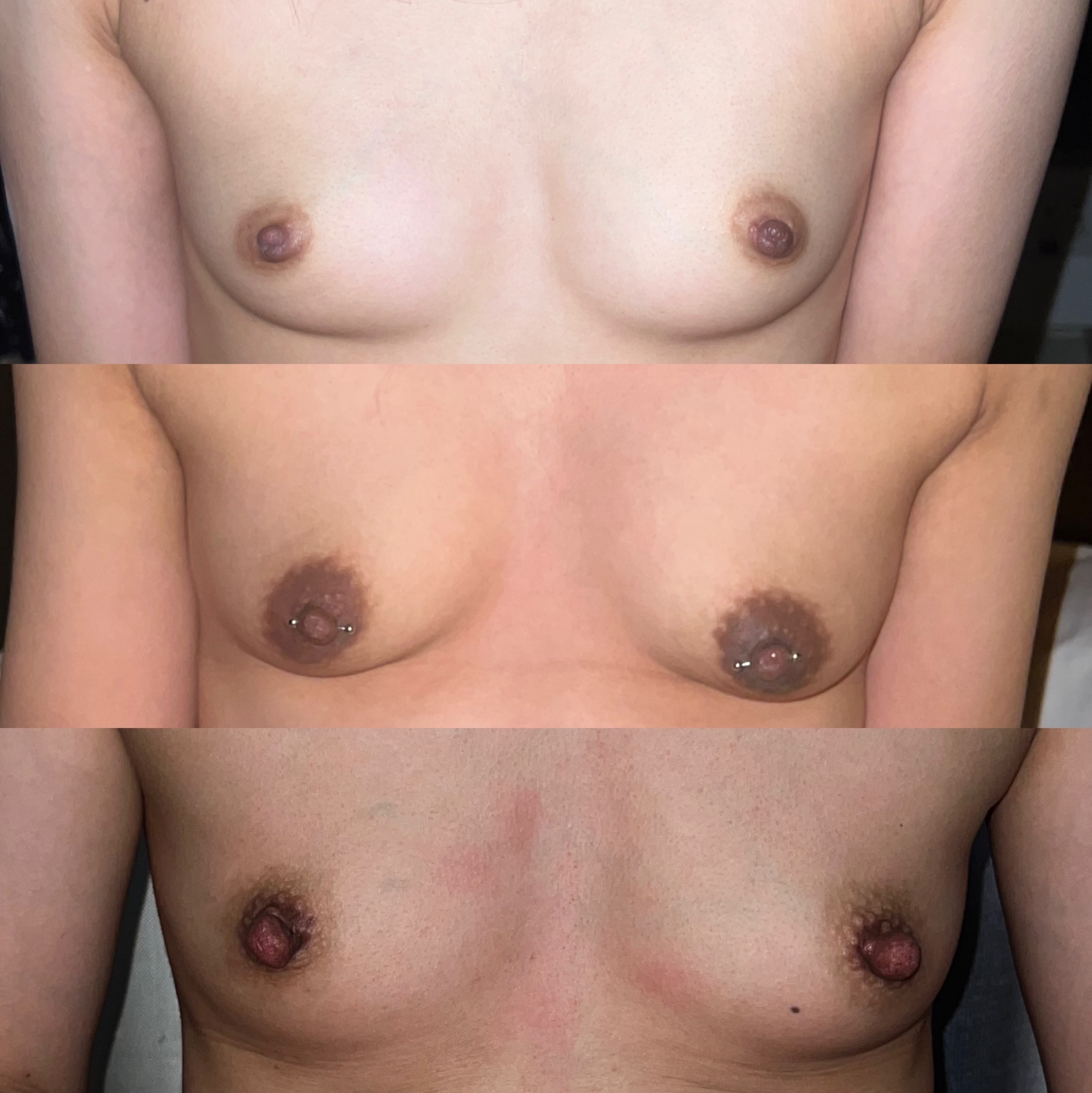 12人の乳比べの画像その1