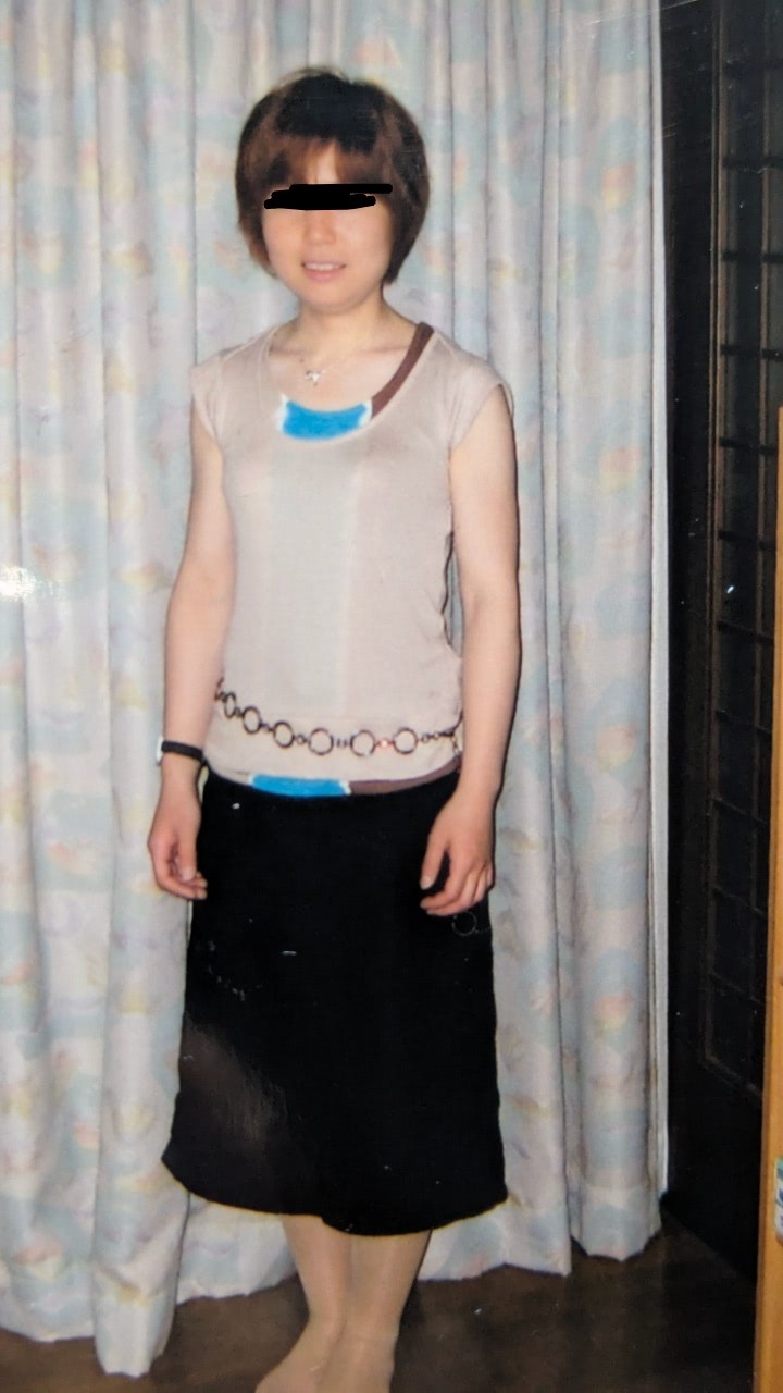 若かりし頃の愛しき妻の画像その1