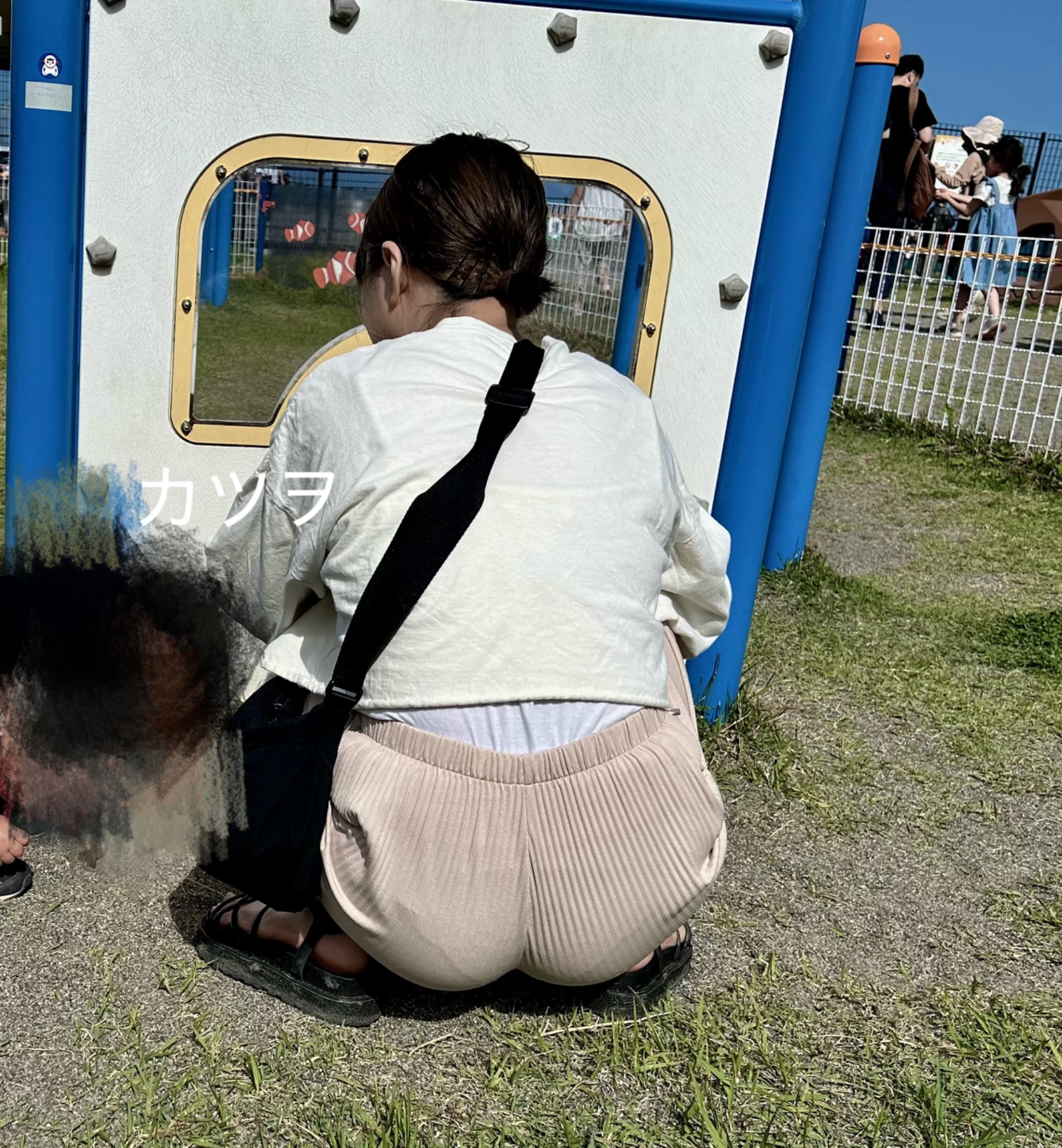 公園のパンティライン(再)の画像その2