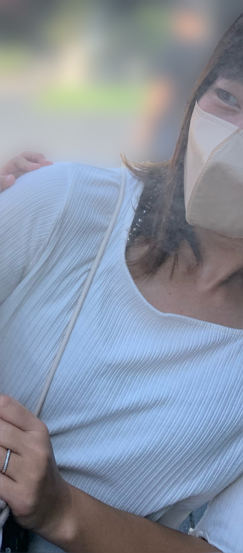 妻の穴あきタイツ姿の画像その1