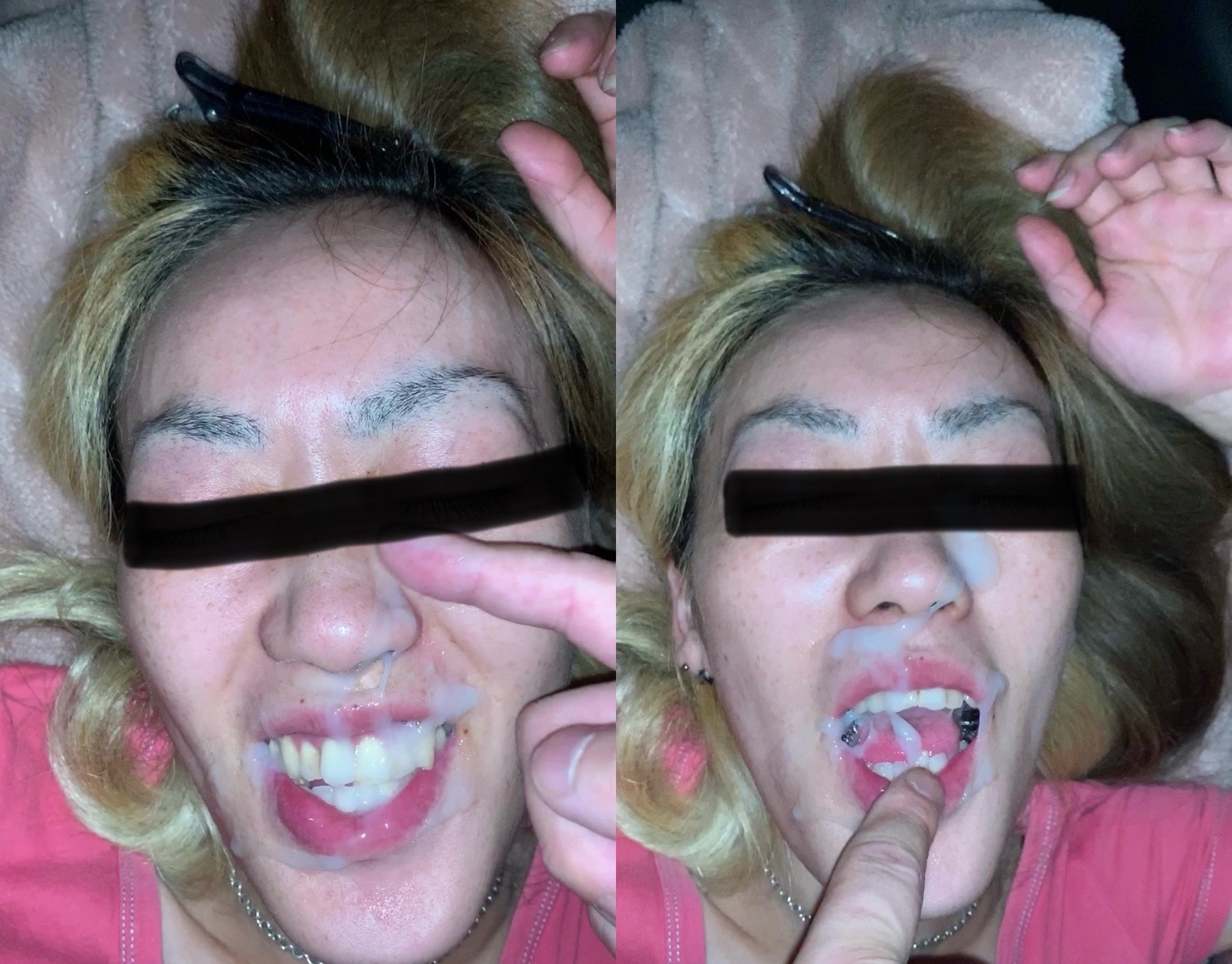 顔射の画像その2