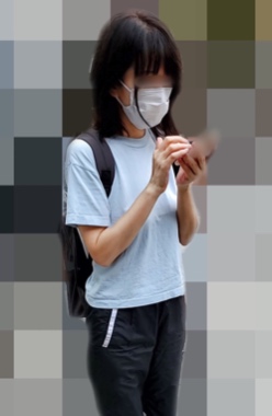 先生妻の体育着と裸のギャップ