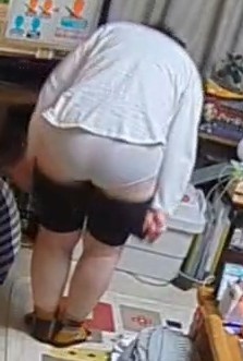 愛しき妻の着替え姿