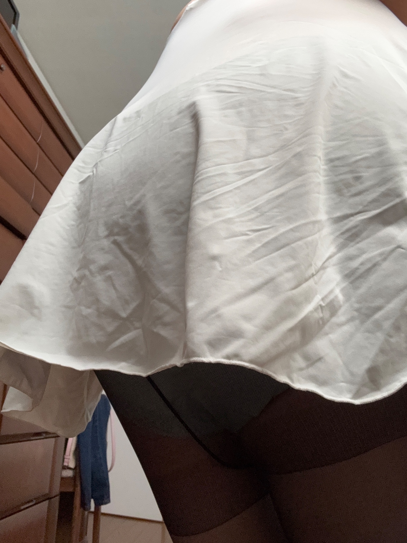 スリップと黒パンストの画像その5