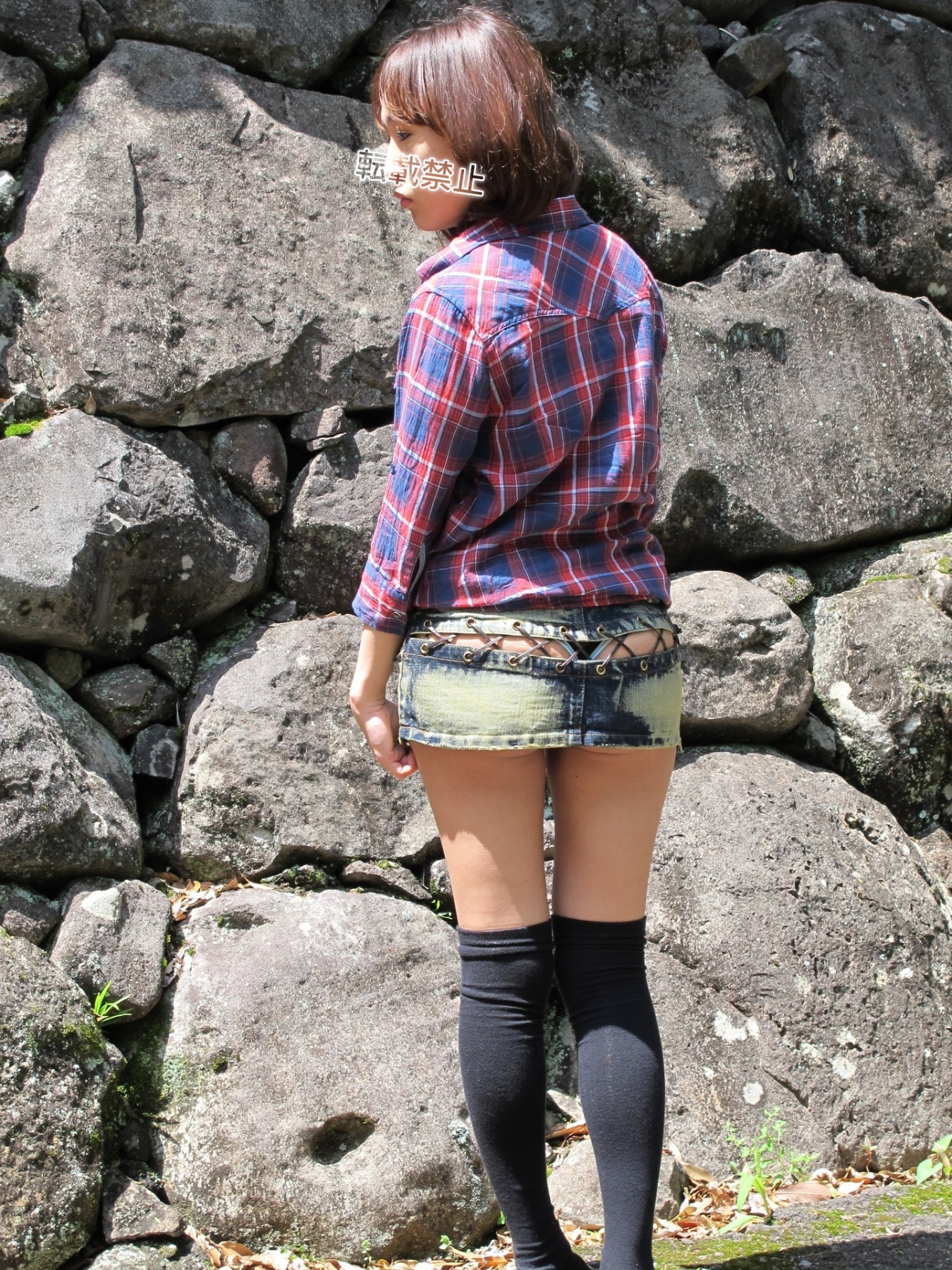 尻見えミニスカ散歩(ソフト)の画像その5