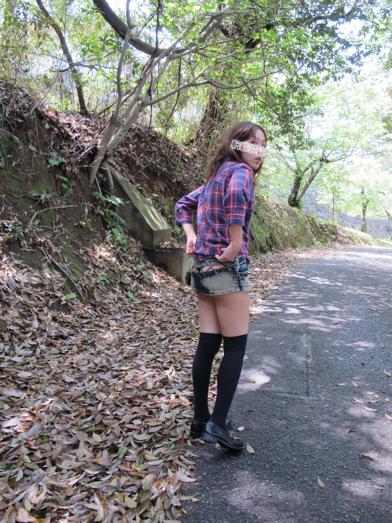 尻見えミニスカ散歩(ソフト)の画像その2