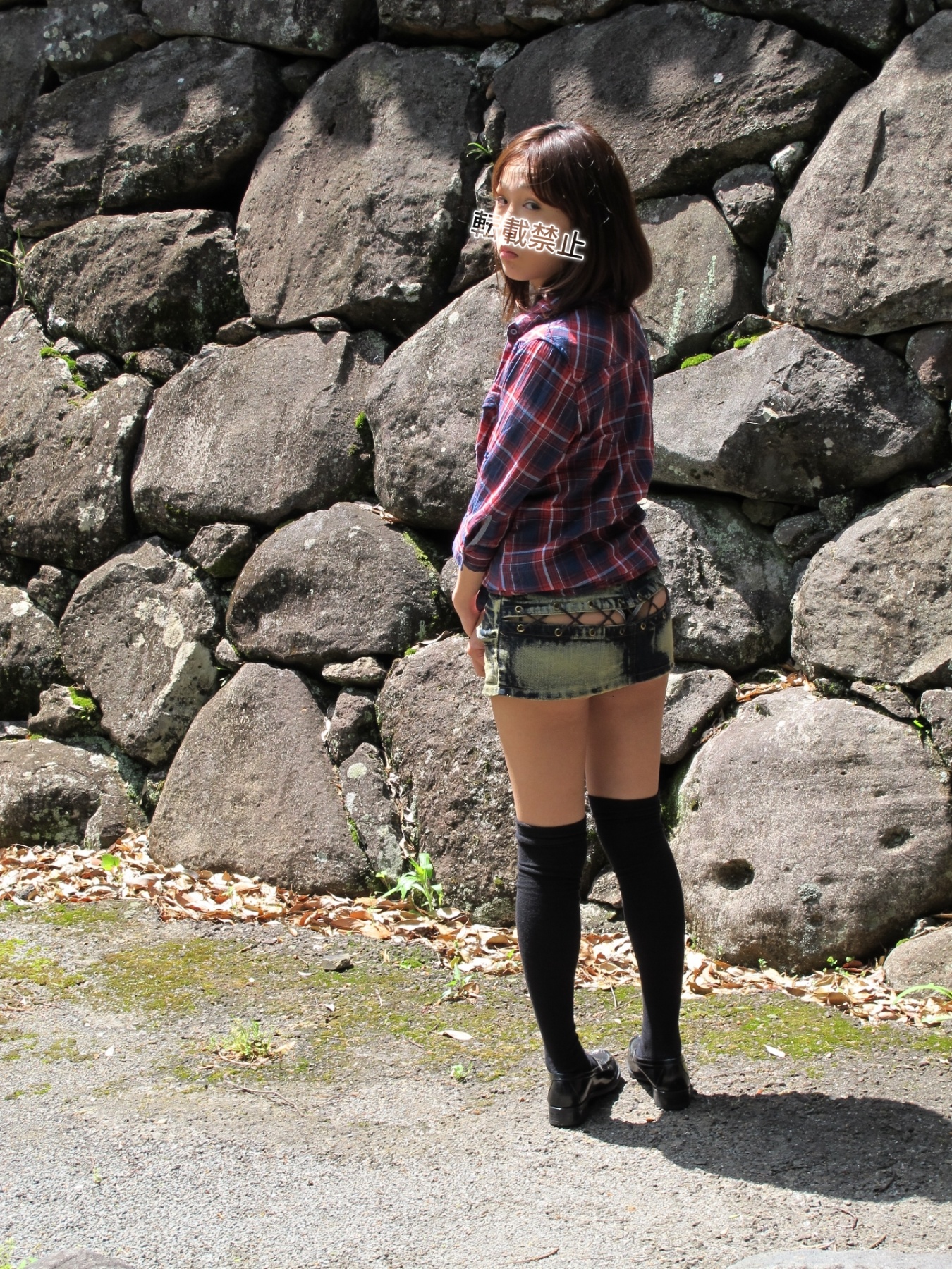 尻見えミニスカ散歩(ソフト)の画像その4