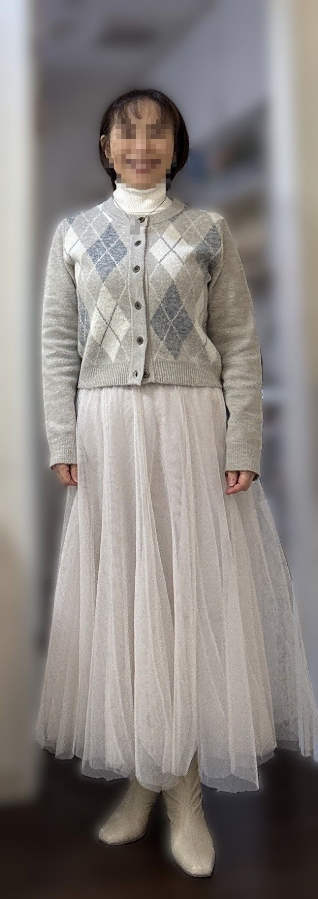 日課の職場で自撮りシリーズの画像その1