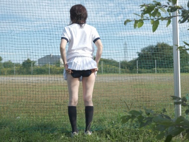 今日はスコート姿です！