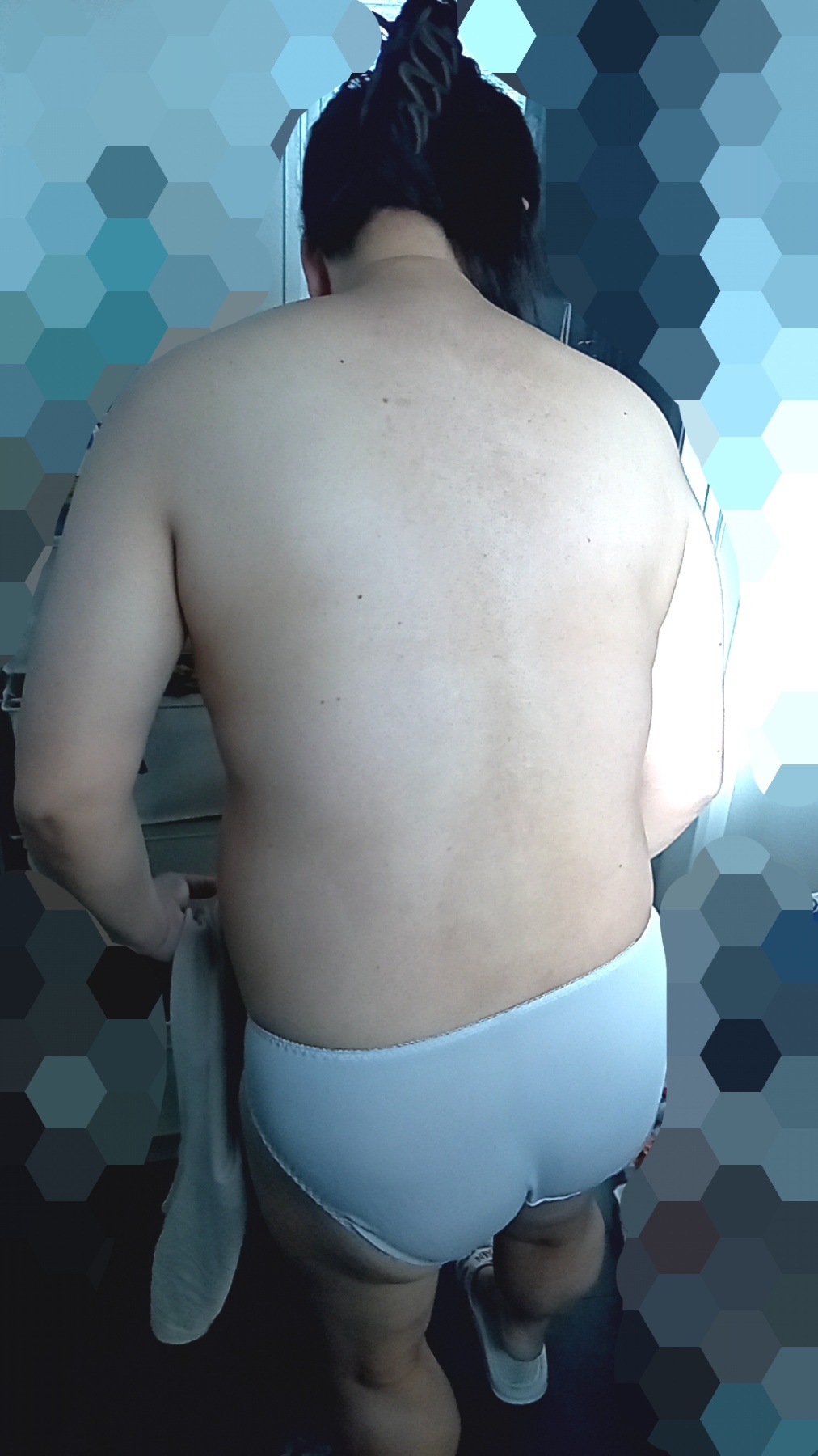 脱衣所の妻の画像その5