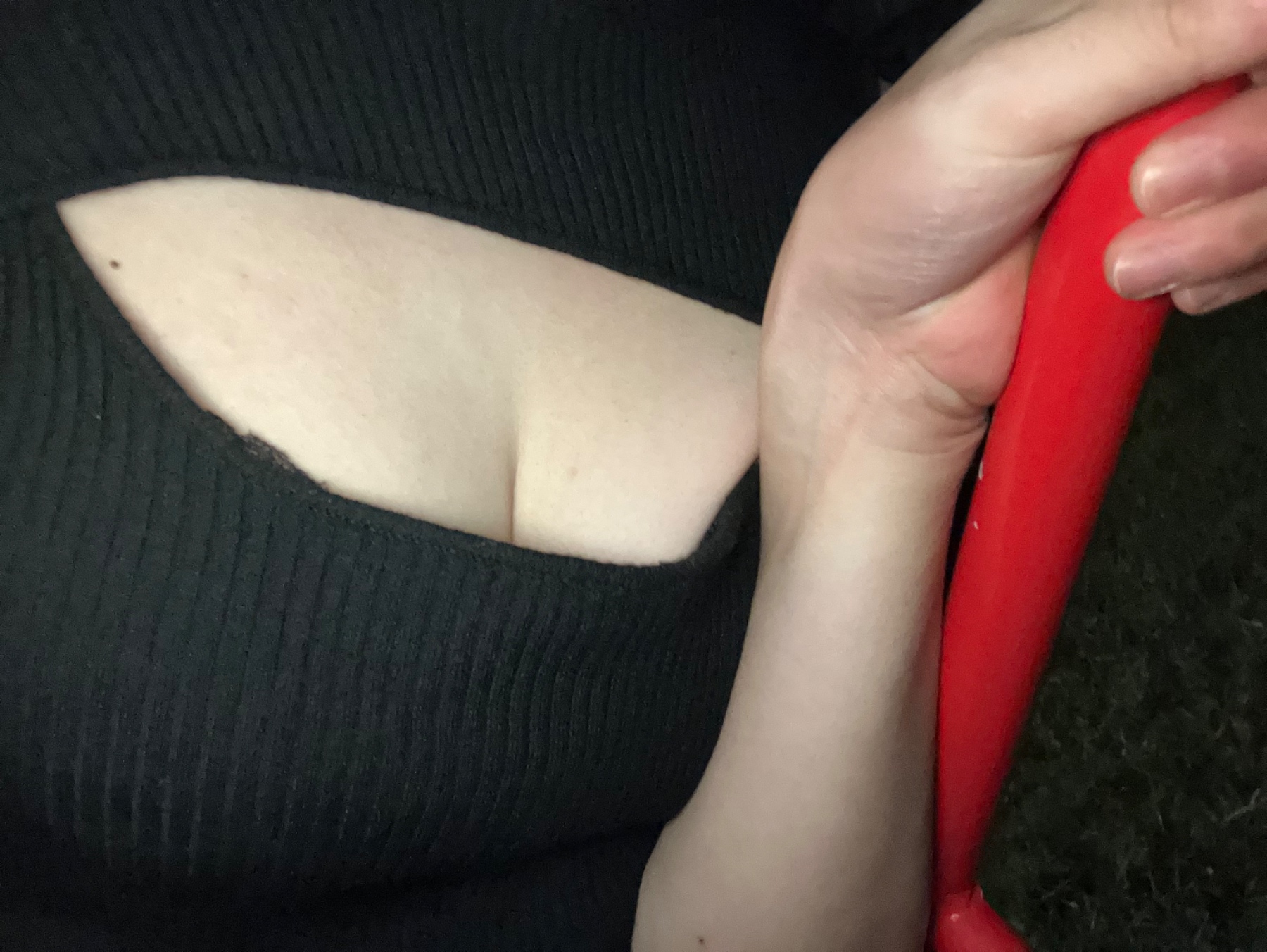 団地露出の画像その3