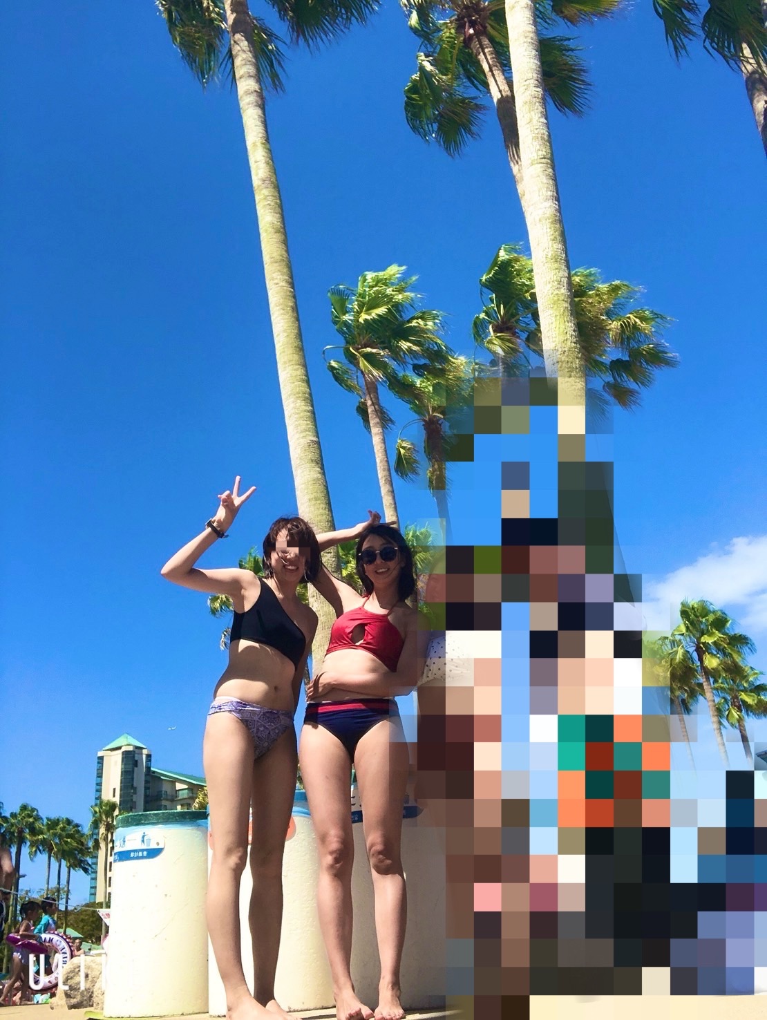 先輩2人との画像その2