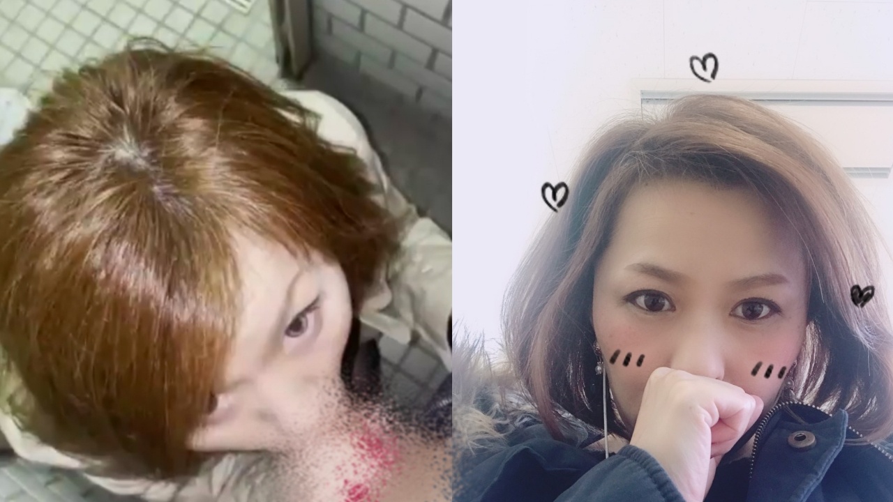 変態露出女の画像その1