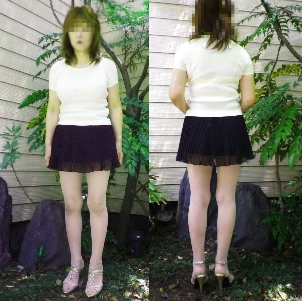 ジュクジュク熟女のミニスカ４の画像その1