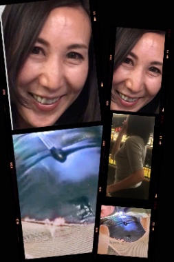 スレンダー美脚人妻パンティ