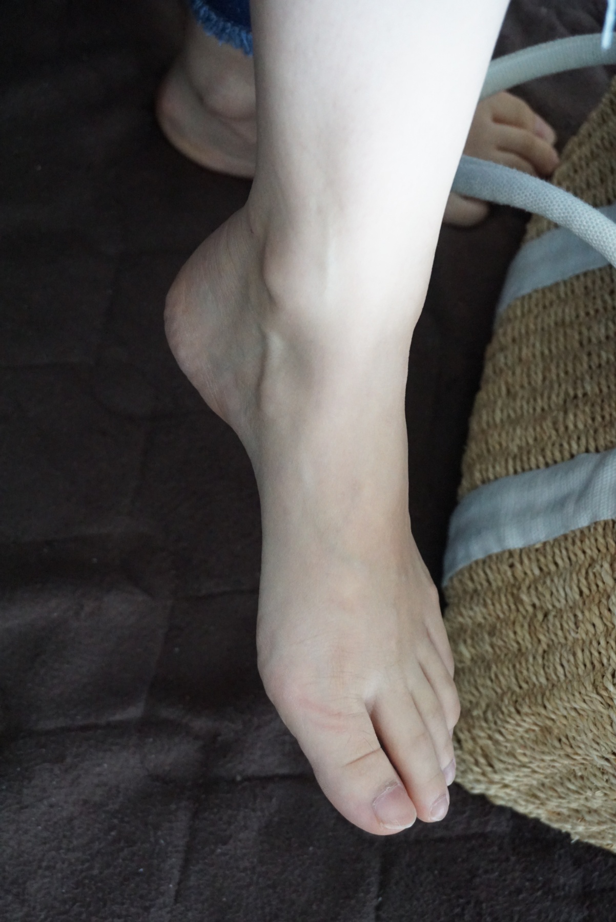 妻の足指ですの画像その1