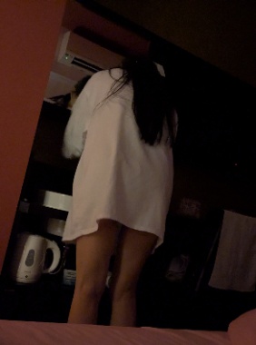 HOTELの朝、ノーパンで🌟