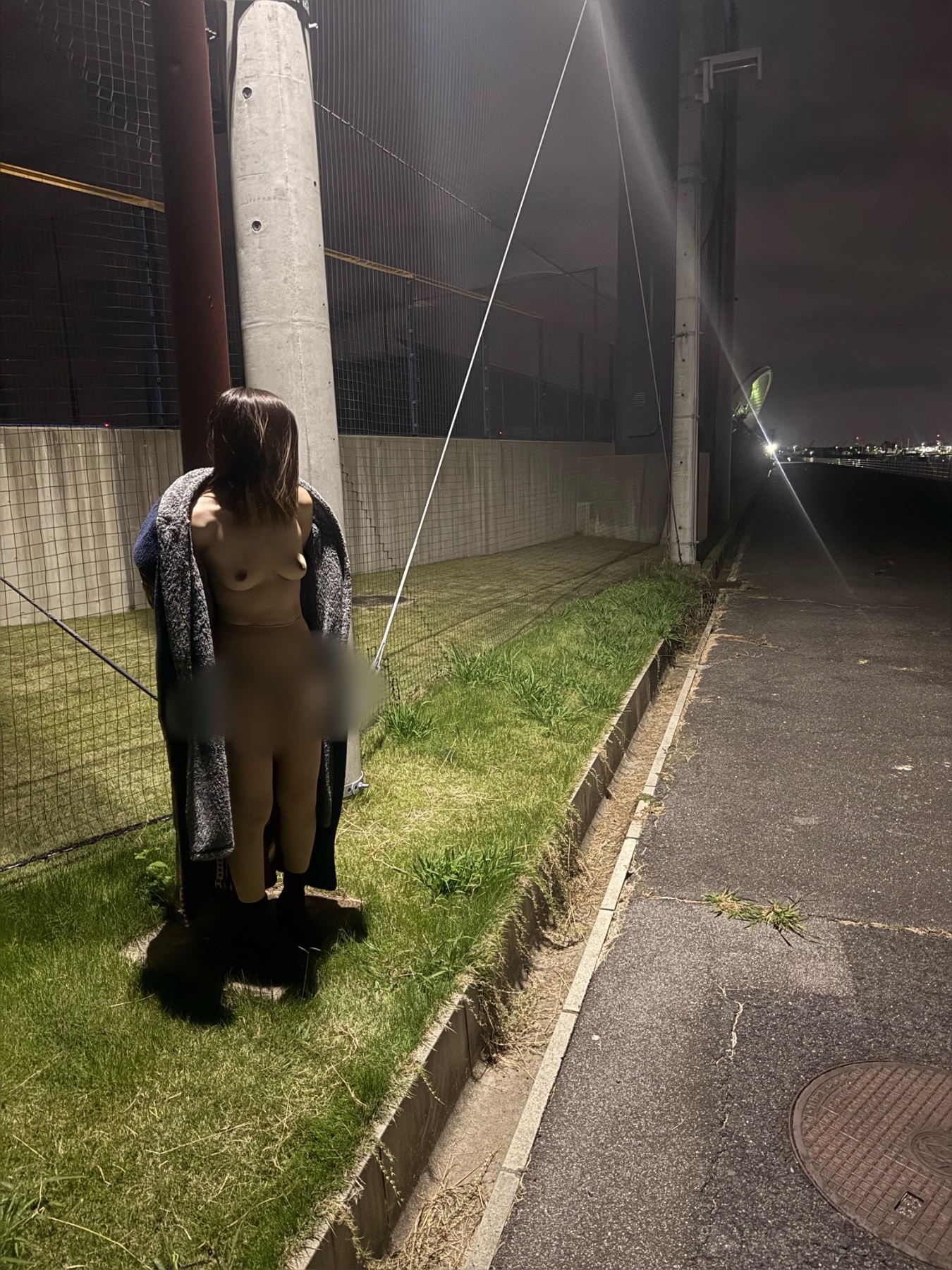 １日裸コートで旅行の画像その5