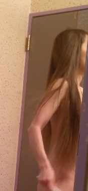 風呂上がりの妻