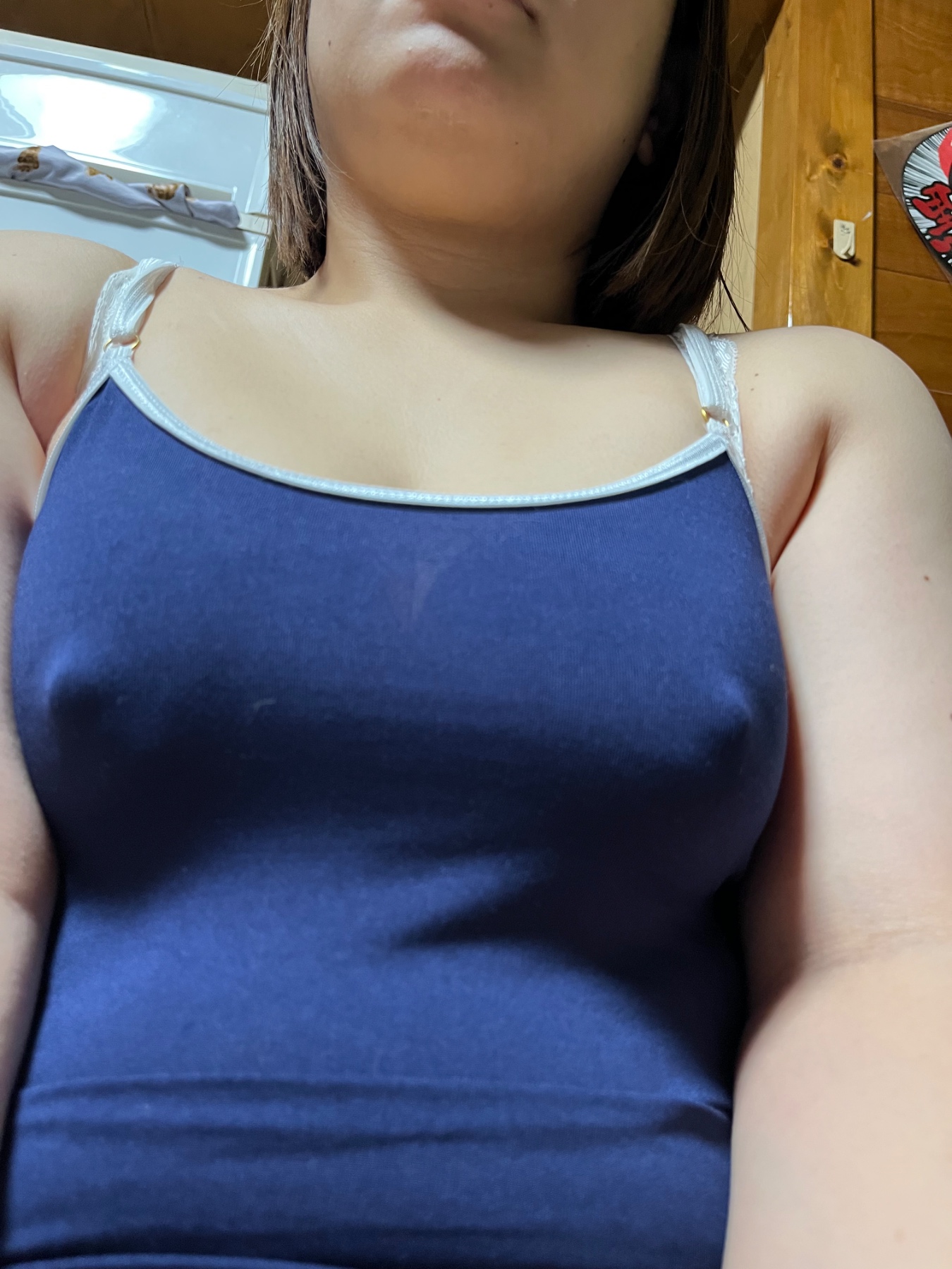 ぽちゃ嫁スクール水着風の画像その2