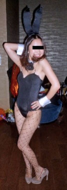 バニーガールになった嫁