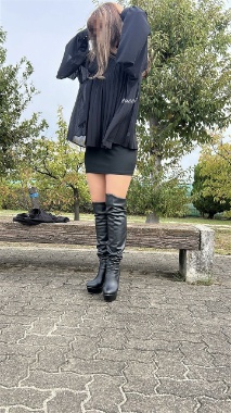 ニーハイブーツの季節　