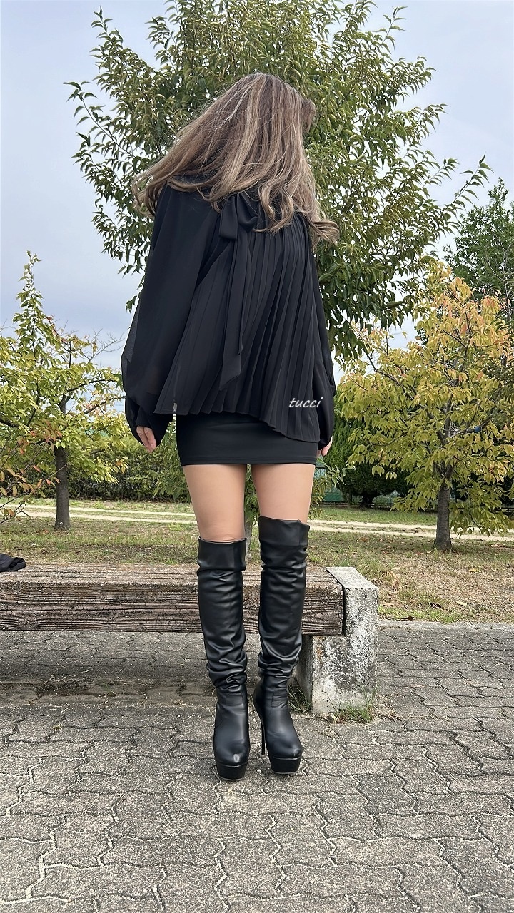 ニーハイブーツの季節　の画像その2