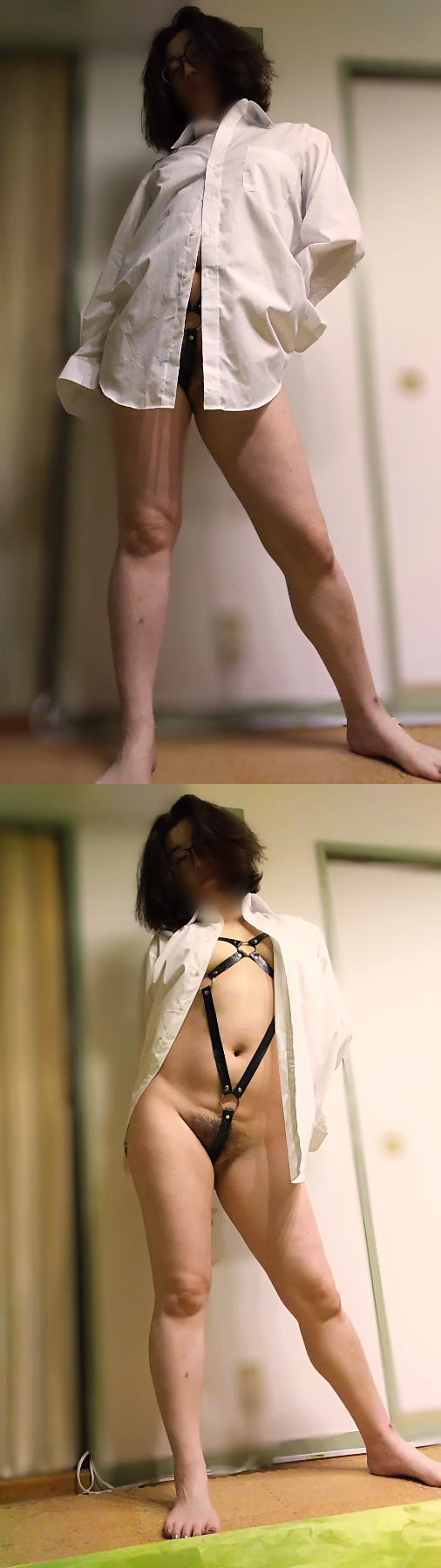 堅物な嫁にボンデージの画像その1