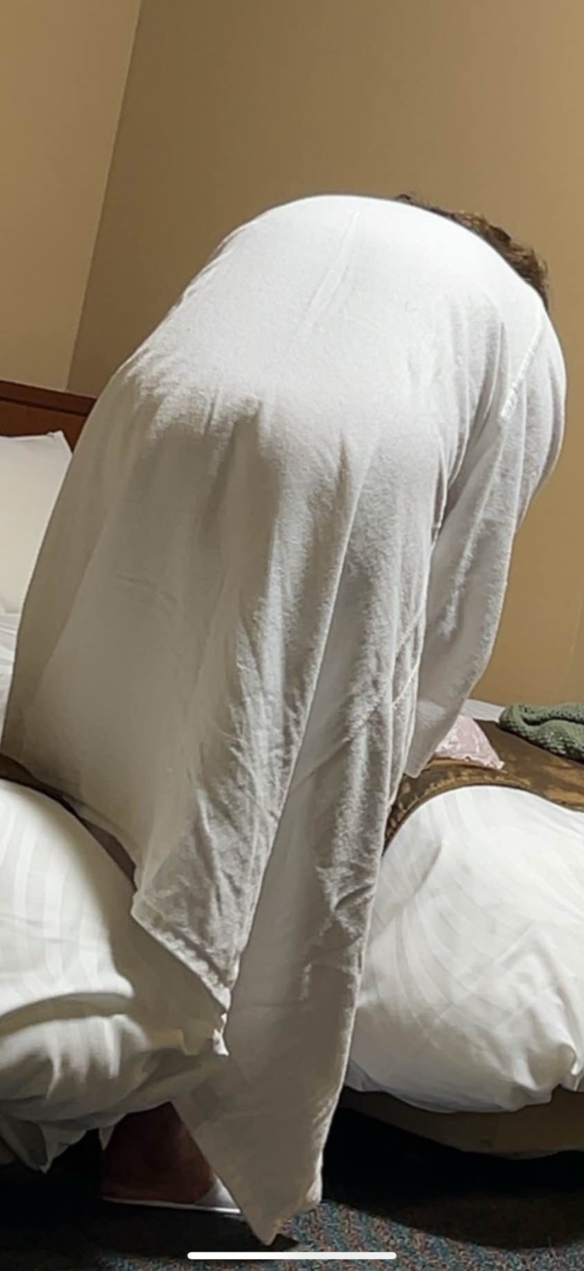 パツパツお着替え&ガードルの画像その1