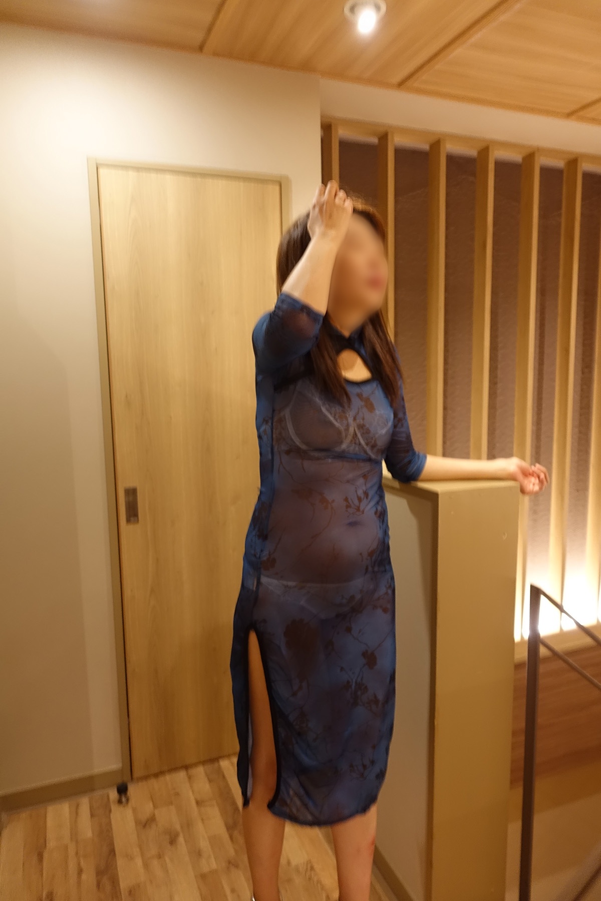 先月の妻続き（透けドレス）の画像その1