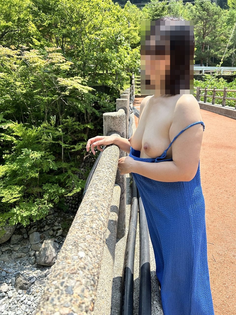 彼女の痴態　夏の思い出　野外の画像その2