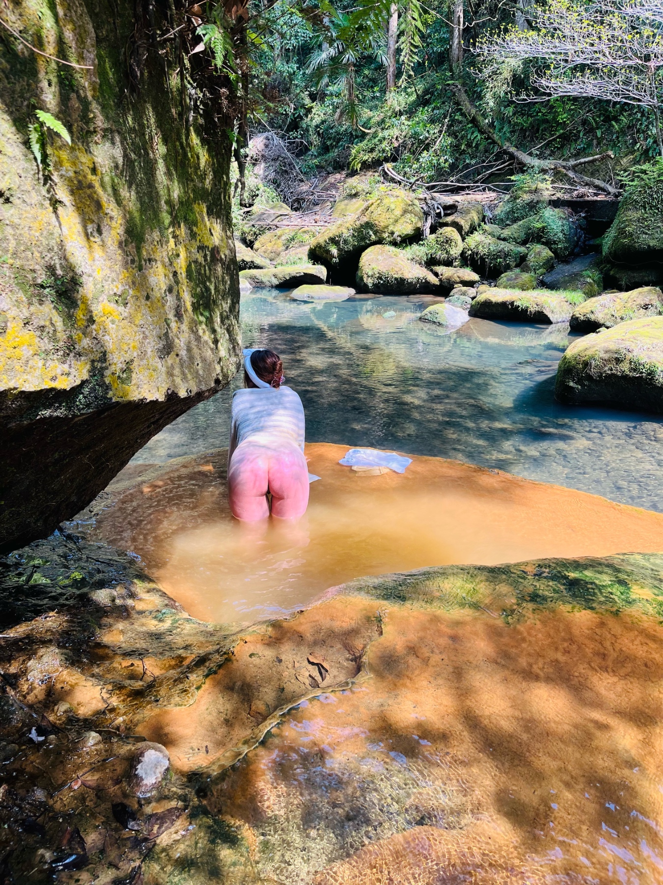 野湯での画像その1