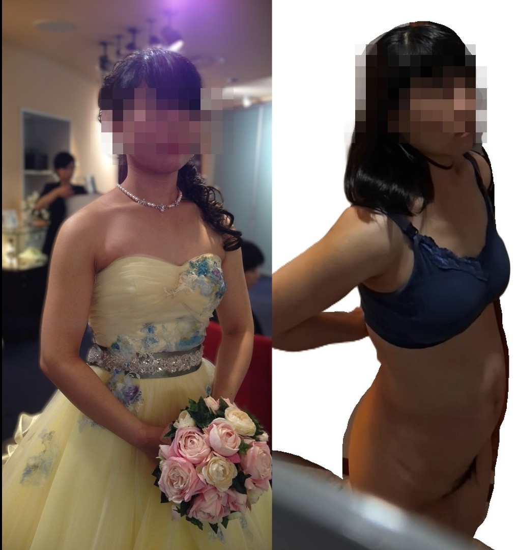 ドレス⇔脱衣の画像その2