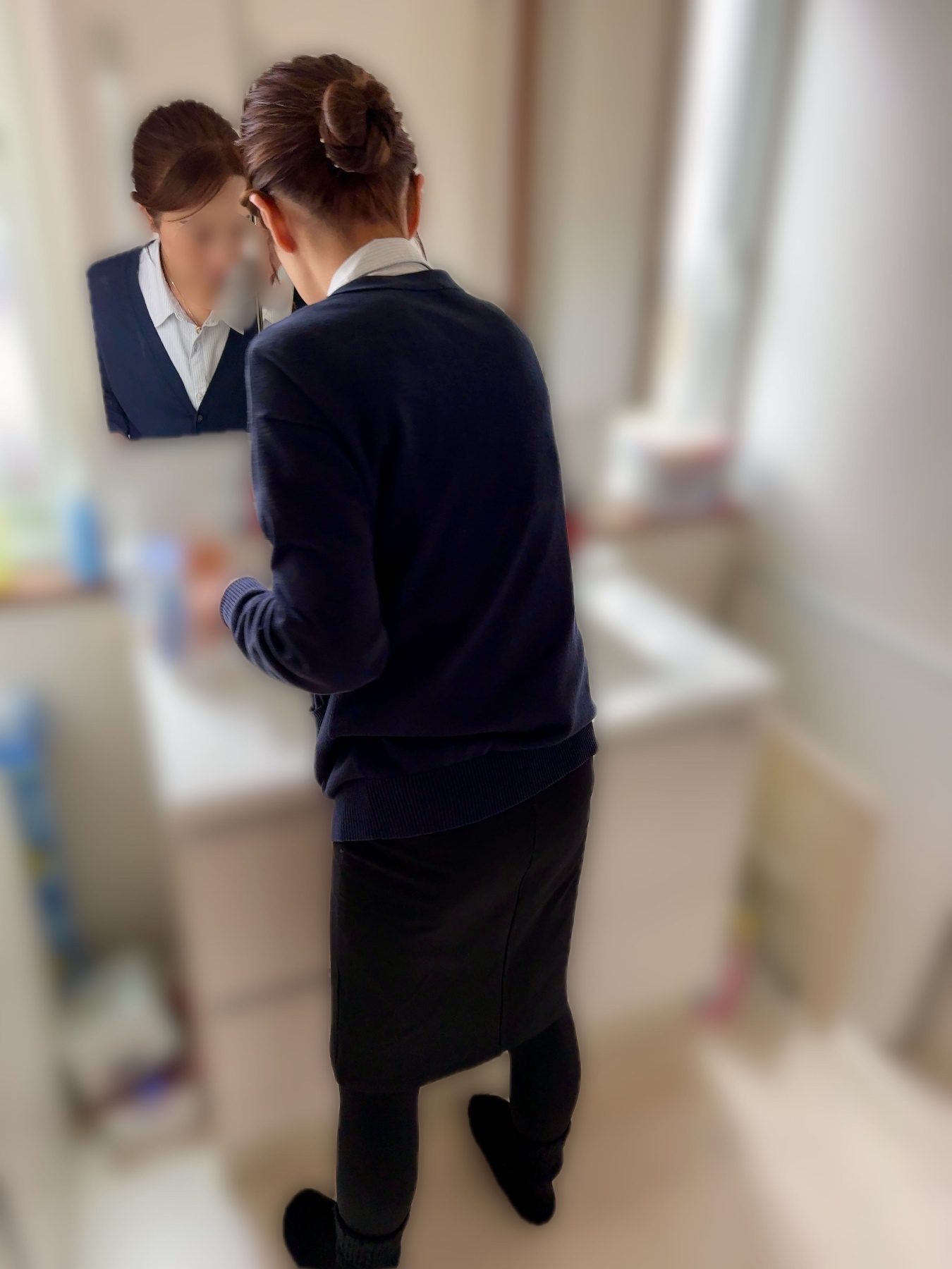 Tバック妻の事後と朝の画像その5