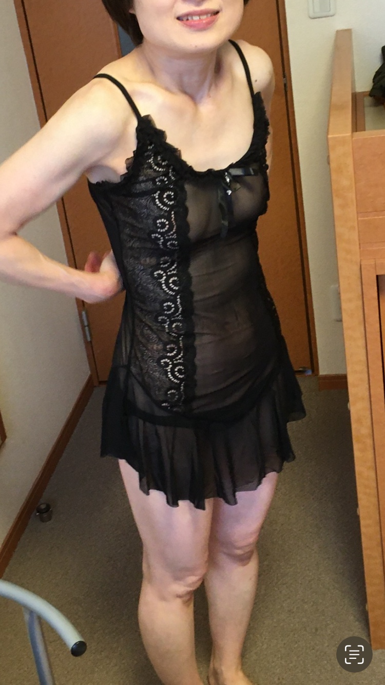 ベビードール　黒の画像その1