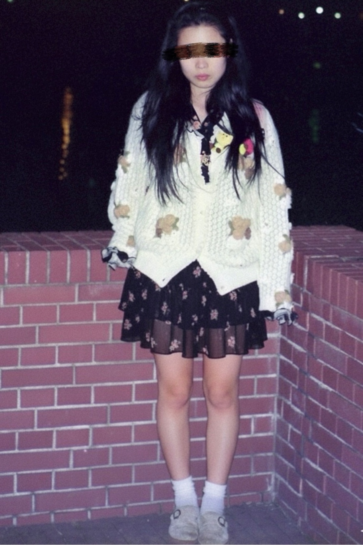 夜の公園お散歩の画像その1