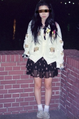 夜の公園お散歩