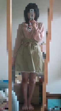 若かりし頃の妻