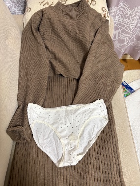 洗濯前嫁下着