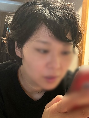 気の強い剛毛巨尻妻の裸